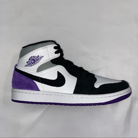 Jordan Other - Nike Air Jordan 1 Mid Men’s 8 Women’s 9.5 Purple
